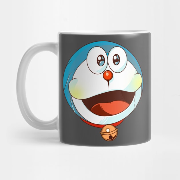 Doraemon mask by Heymoonly